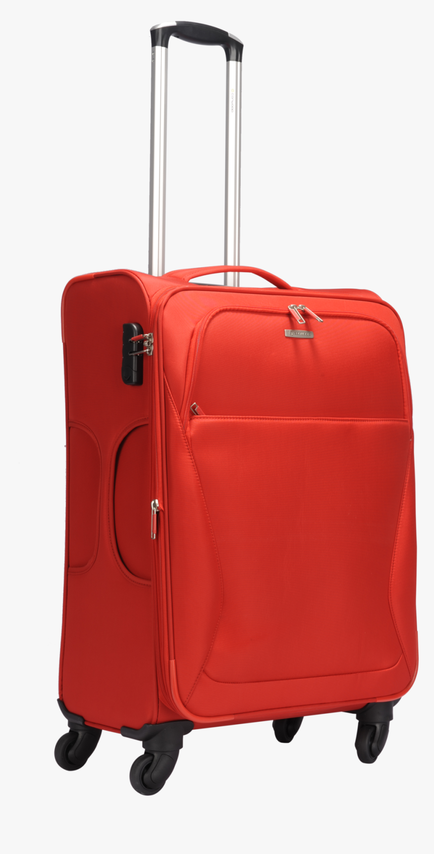 Red Luggage Png Image - Transparent Background Red Luggage Png, Png Download