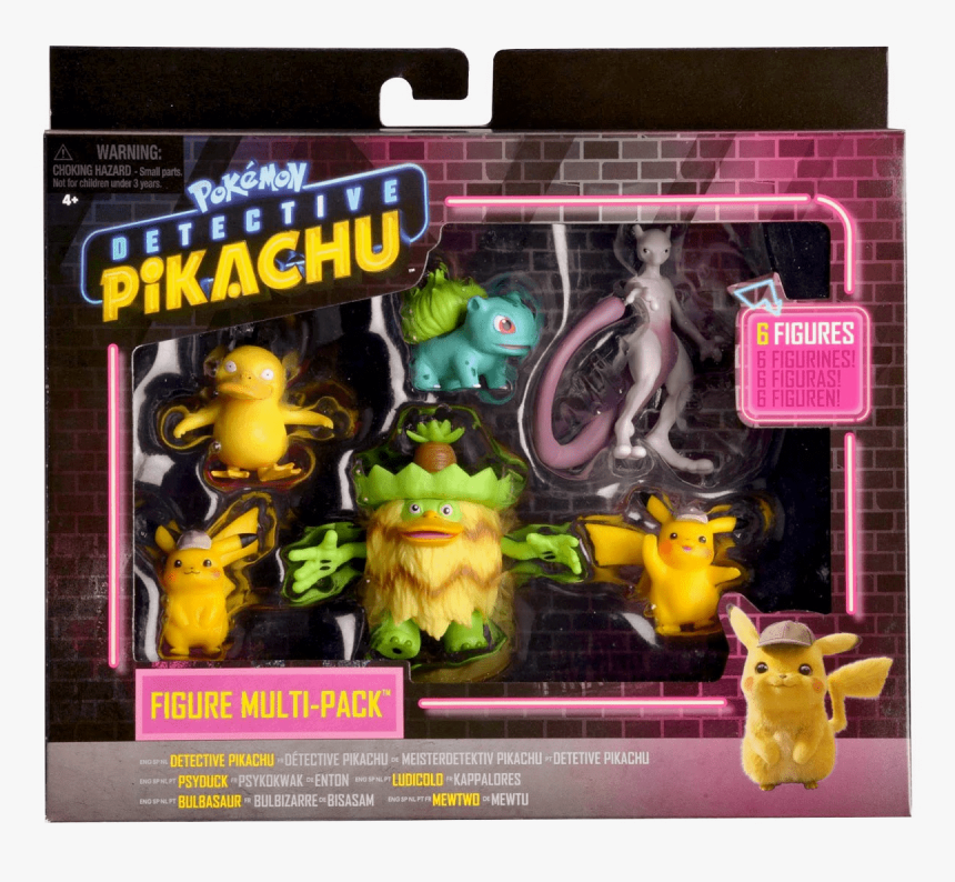 Pokemon Detective Pikachu Toys, HD Png Download