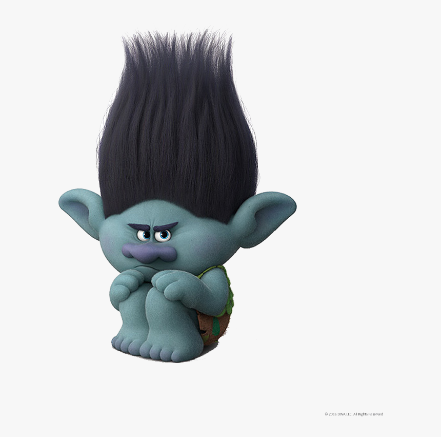 Trolls Branch Png - Male Troll From Trolls, Transparent Png