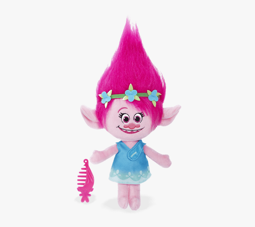 Sprechender Plüsch Poppy - Trolls Toy, HD Png Download