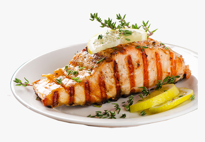Salmon With Lemon & Thyme - Menu Makan Siang, HD Png Download