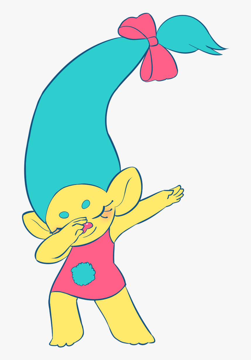 Collection Of Free Trolls Drawing Guy Diamond Download - Smidge Trolls The Beat Goes, HD Png Download