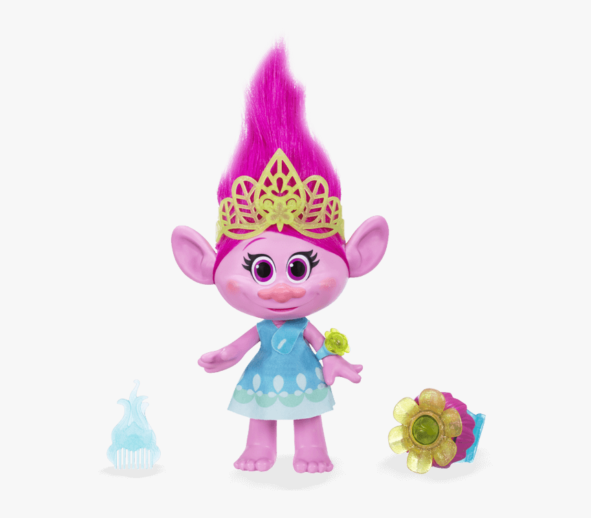 Trolls - Kuschelzeit Poppy - Boneca Trolls, HD Png Download