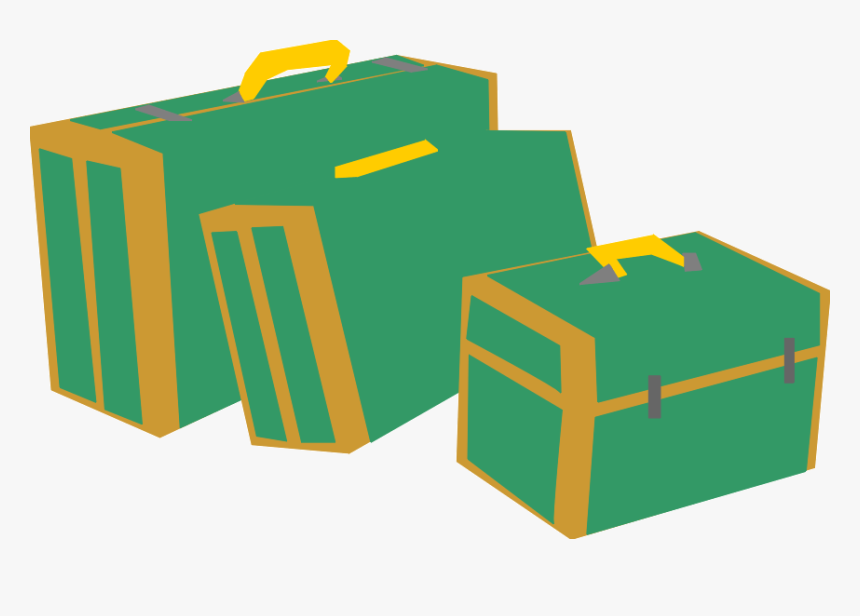 Travel Clipart Transparent - Cartoon Luggage, HD Png Download