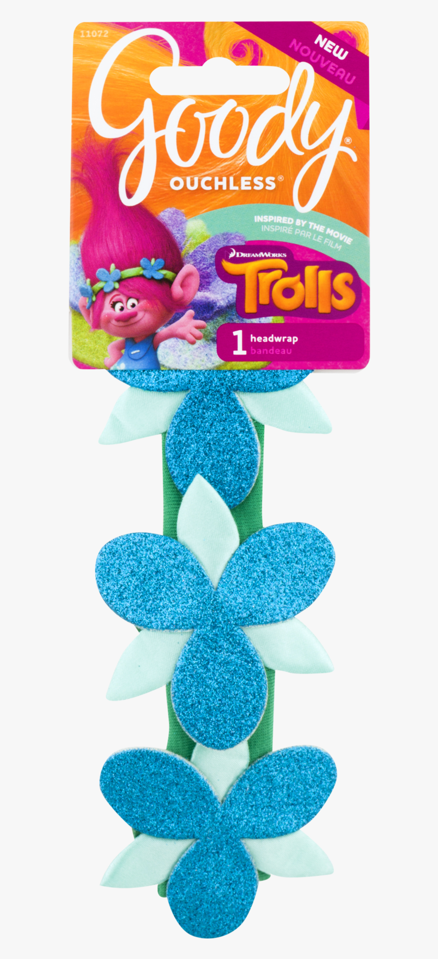 Trolls Poppy Sparkle Headband With Dreamworks Trolls - Lilac, HD Png Download