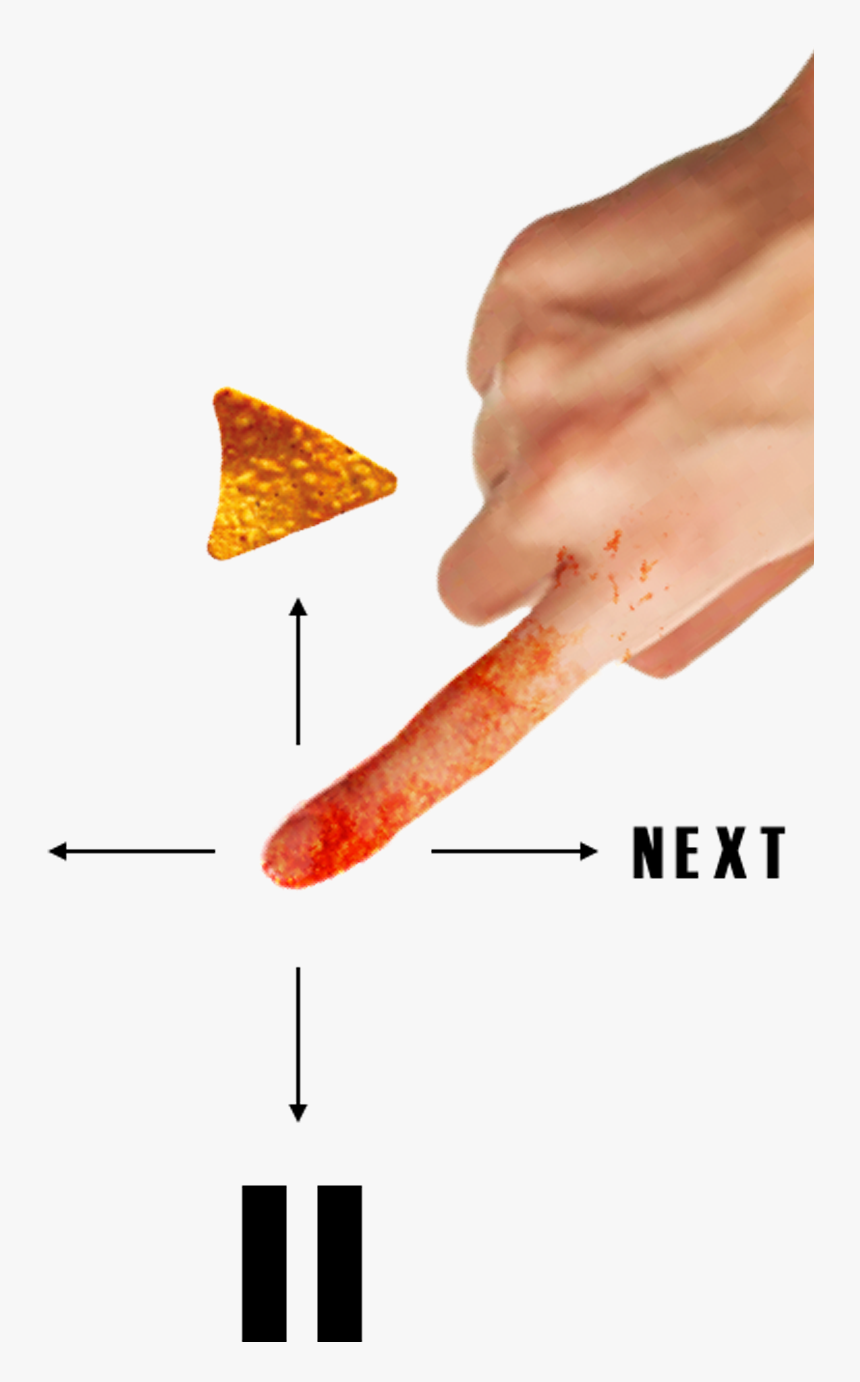 Dorito Hand Play - Illustration, HD Png Download