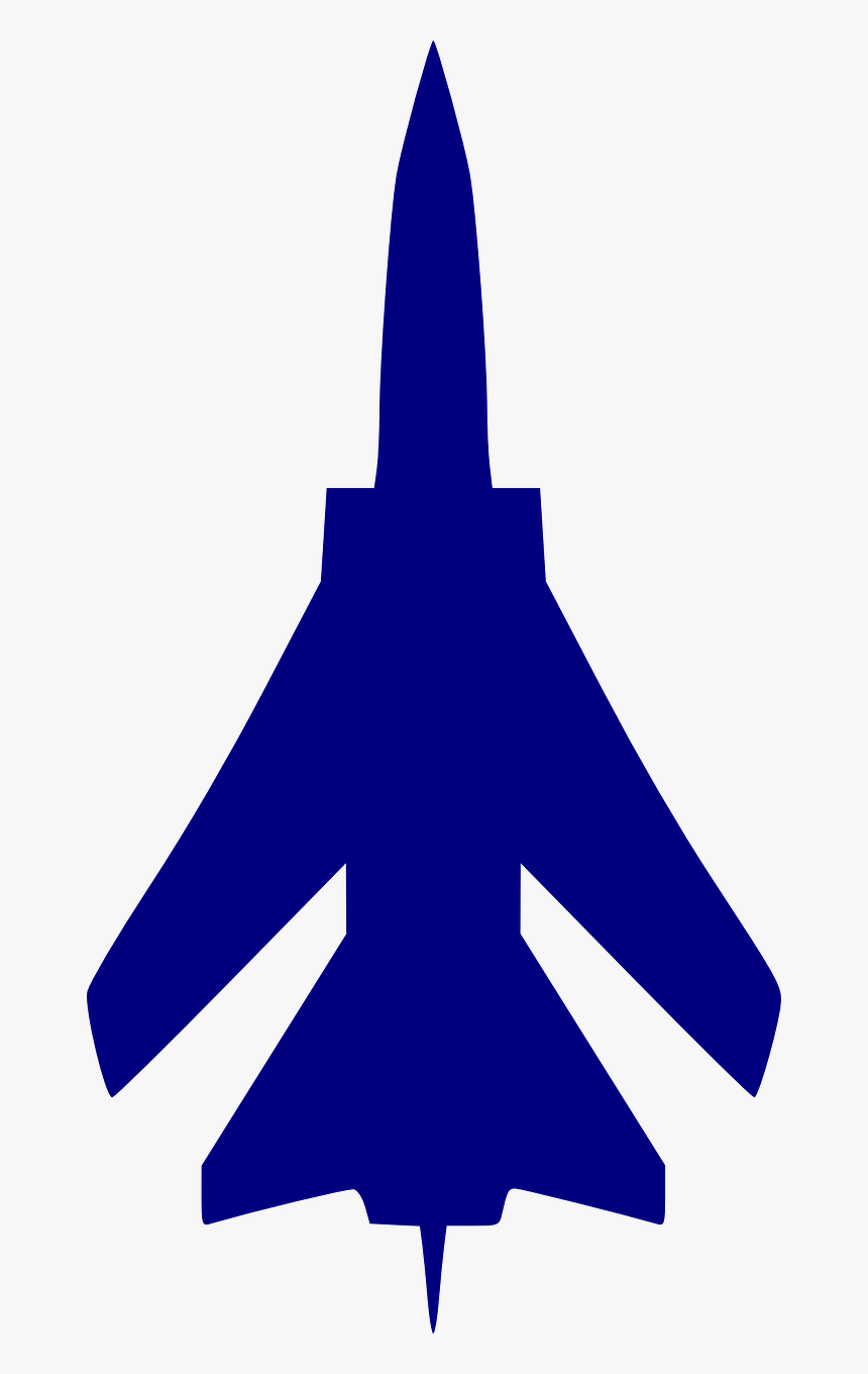 Air Force Plane Silhouette, HD Png Download