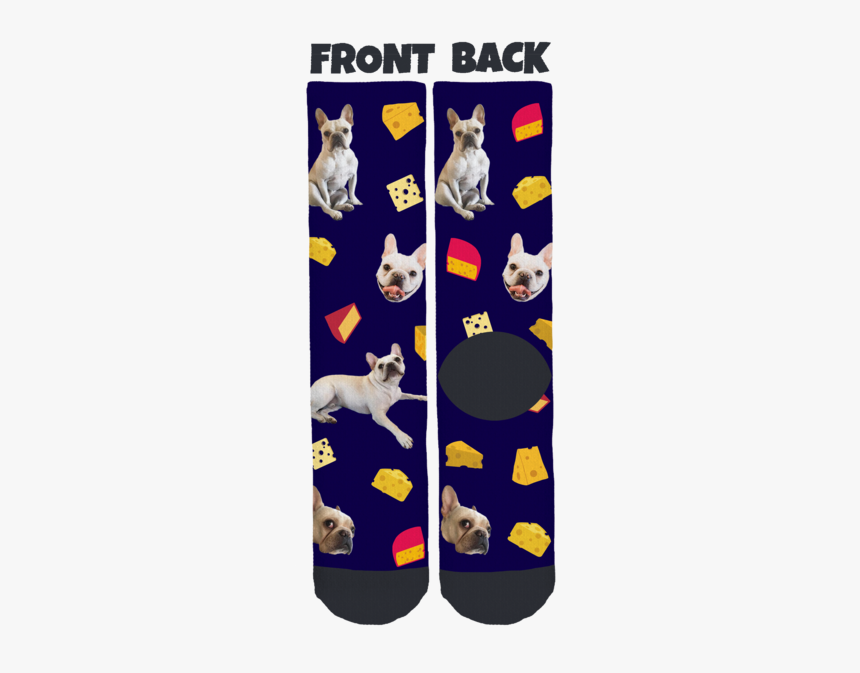 Dorito The Frenchie Crew Socks 

 
 Data Rimg Lazy - Lazy Game Reviews Socks, HD Png Download