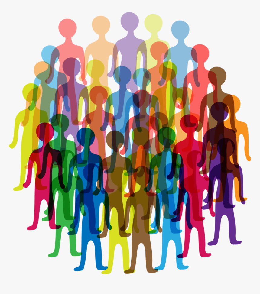 Multiple Colorful Crowd Of People [converted] , Png - Colorful Crowd Of People, Transparent Png