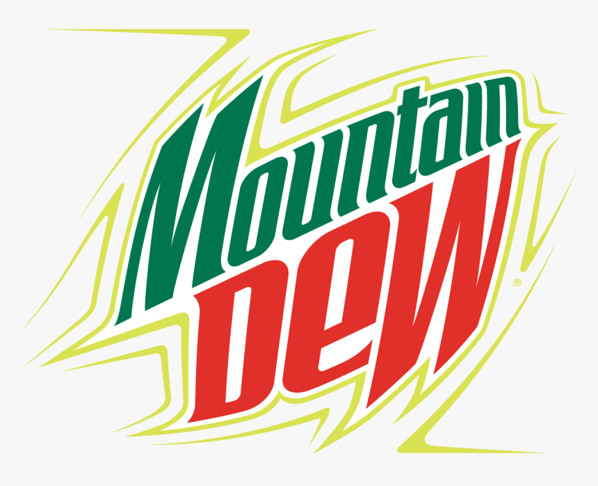 Mountain Fizzy Diet Dew Pepsi Logo Drinks Clipart - Mountain Dew, HD Png Download
