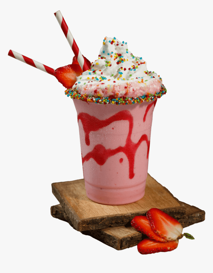 Strawberry Galore Thick Milkshake - Thick Shakes Png Hd, Transparent Png