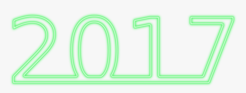 Happy New Year 2017 Facebook Cover Pics - Neon, HD Png Download
