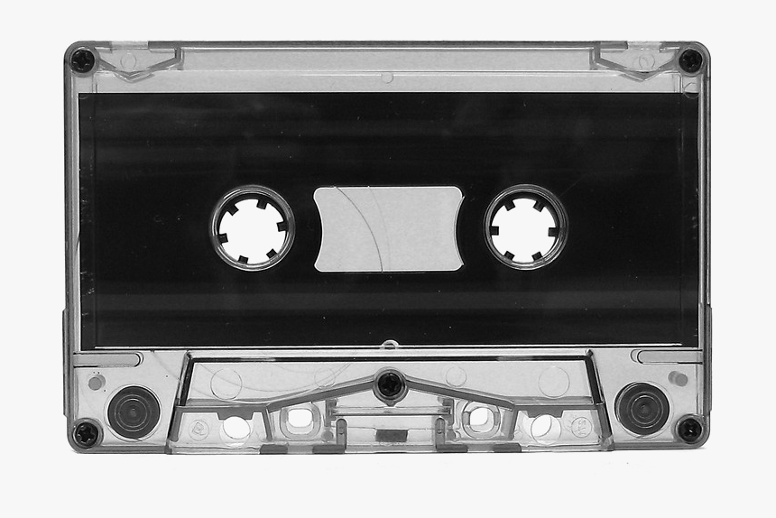 Audio Cassette Black Label - Cassette Png, Transparent Png