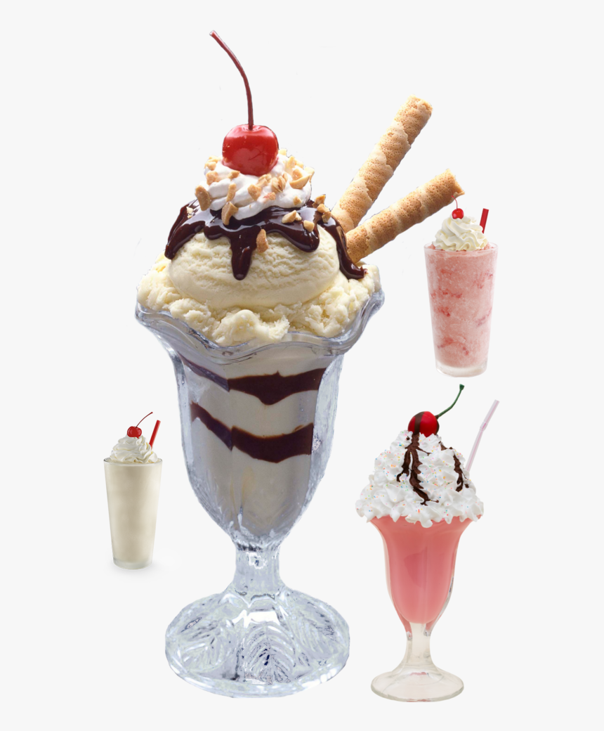 Ice Cream Sundae Png, Transparent Png
