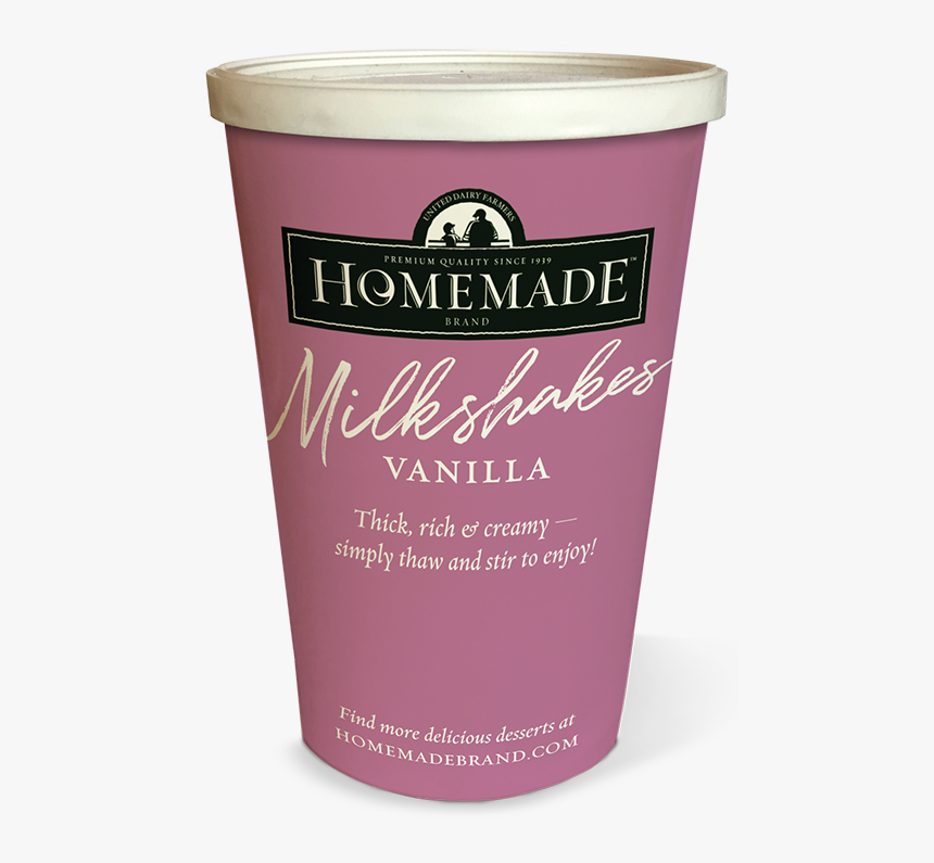 Homemade Brand Vanilla Milk Shake - Coffee Cup, HD Png Download