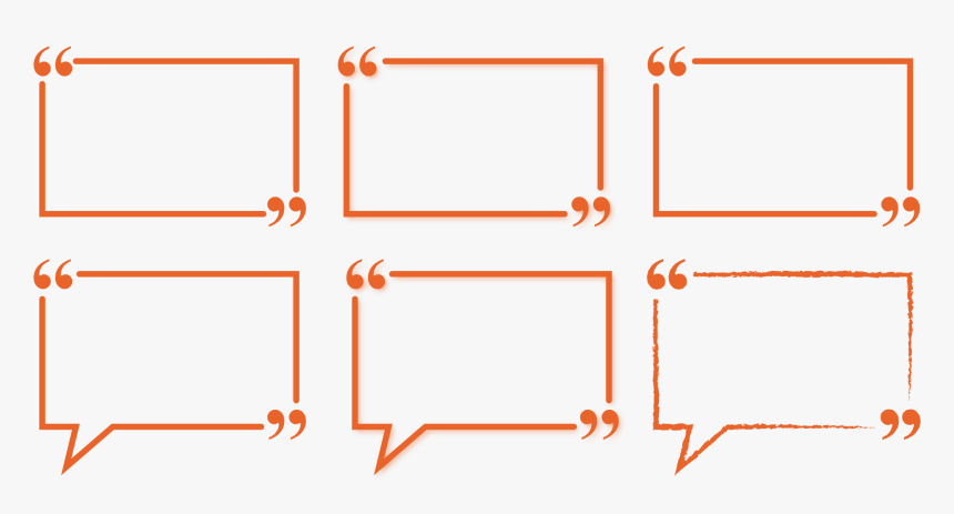 Quote Boxes Png, Transparent Png