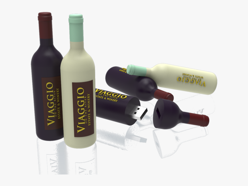 Wind Bottle - Wine Bottle, HD Png Download