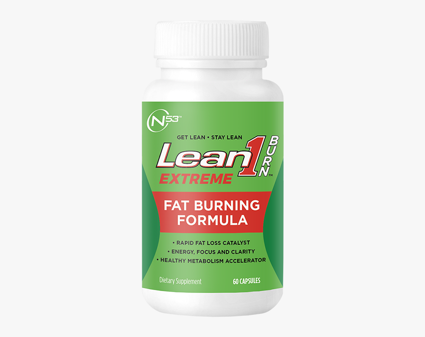 Lean1 Burn Extreme - Lean 1 Fat Burner Pills, HD Png Download