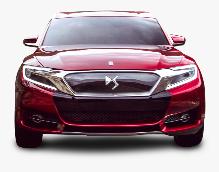 Red Citroen Ds Wild Rubis Front View Car Png Image - Car Png Front, Transparent Png