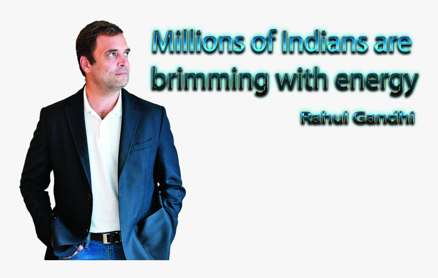 Rahul Gandhi Quotes Png Clipart - Gentleman, Transparent Png
