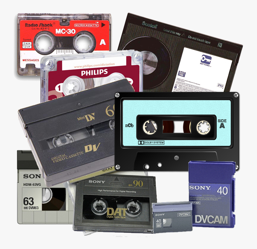 Various Analog Tapes - Cassette Deck, HD Png Download