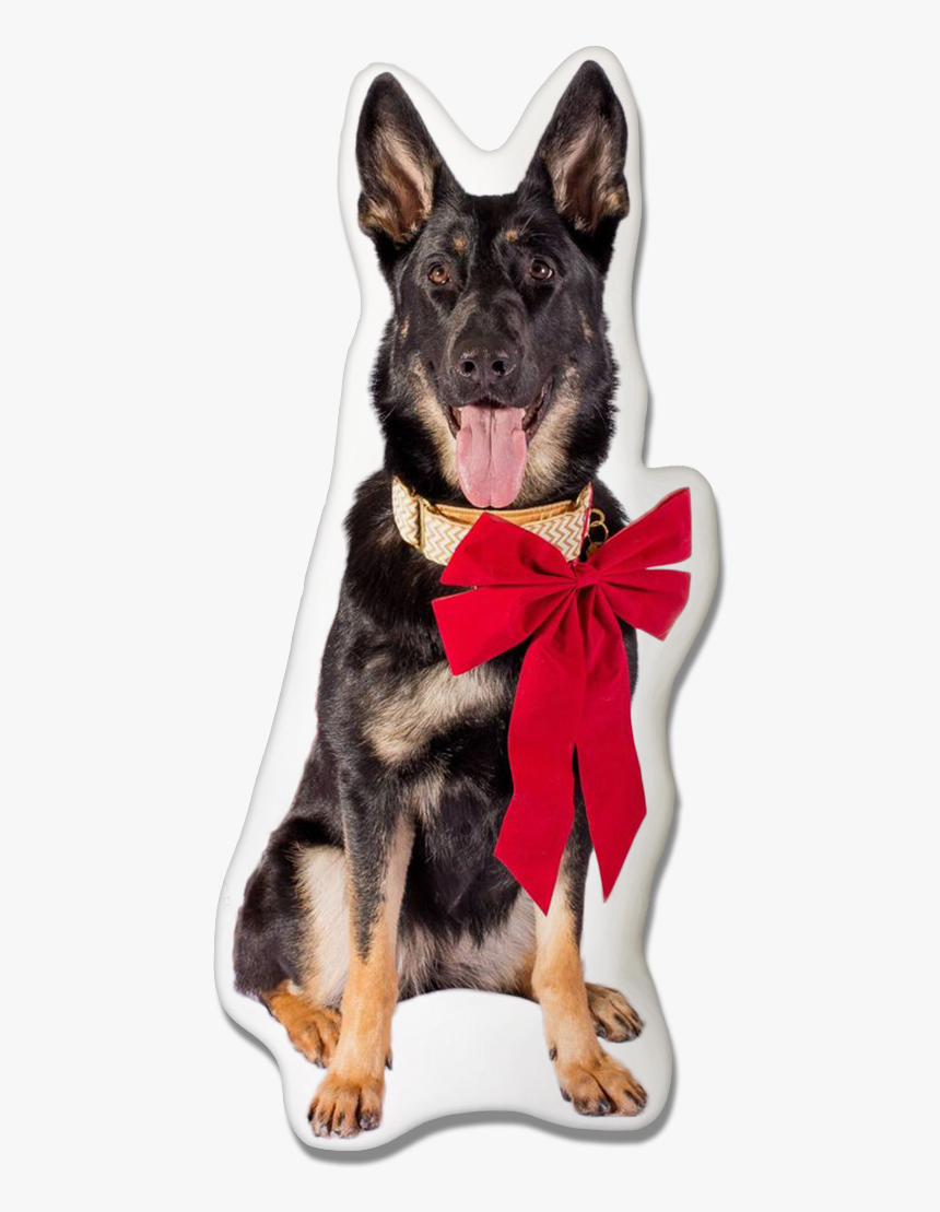 German Shepherd Christmas Pillow - Old German Shepherd Dog, HD Png Download