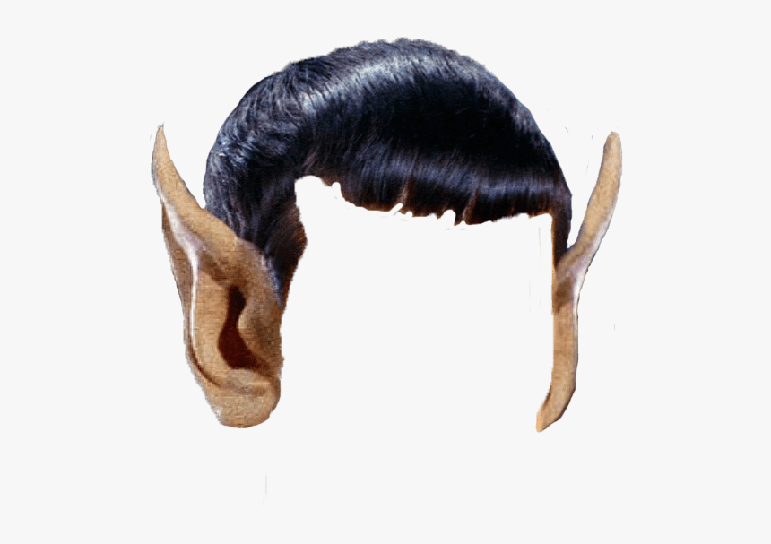 Vulcan Spock Hair - Star Trek Ears Png, Transparent Png
