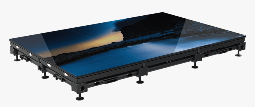 Roe Black Marble Led Floor, HD Png Download