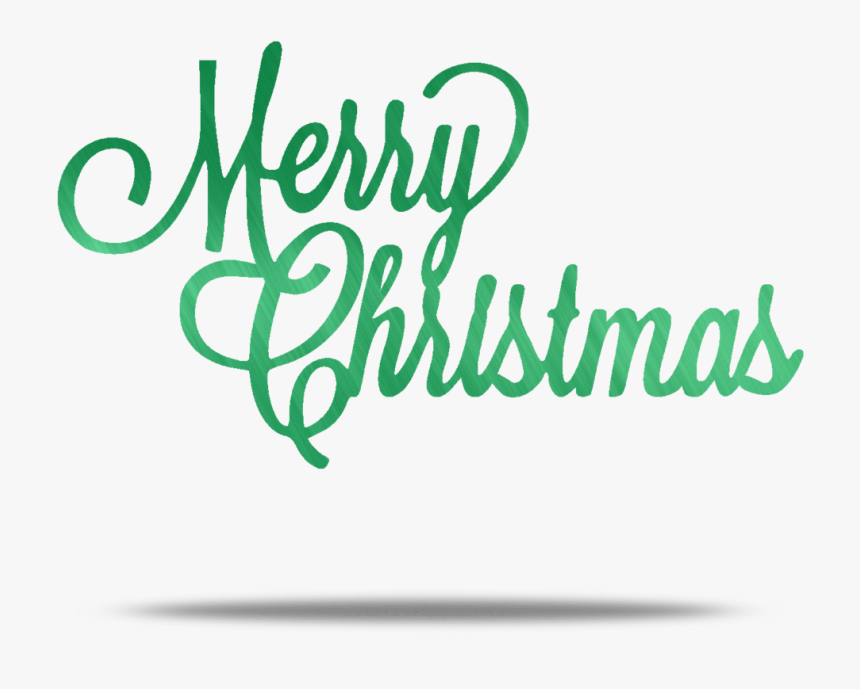 Merry Christmas Metal Wall Art - Merry Christmas High Res, HD Png Download