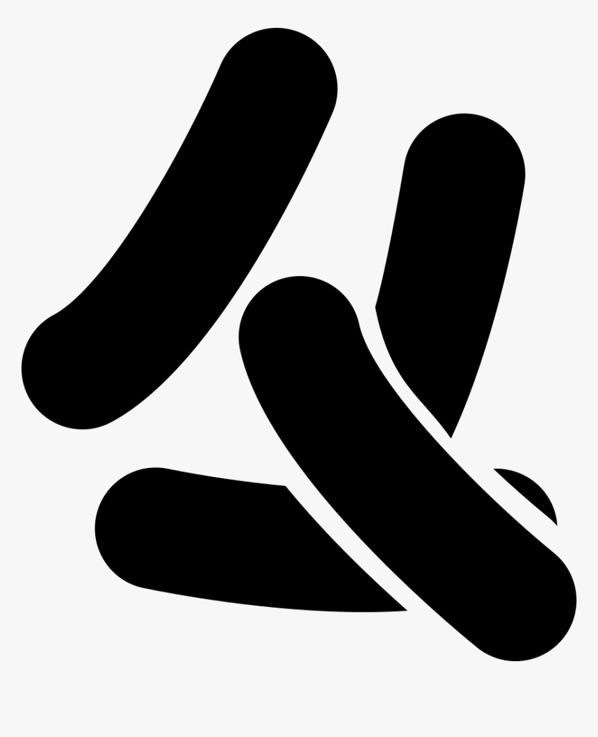 Bacteria - Bacteria Silhouette Png, Transparent Png