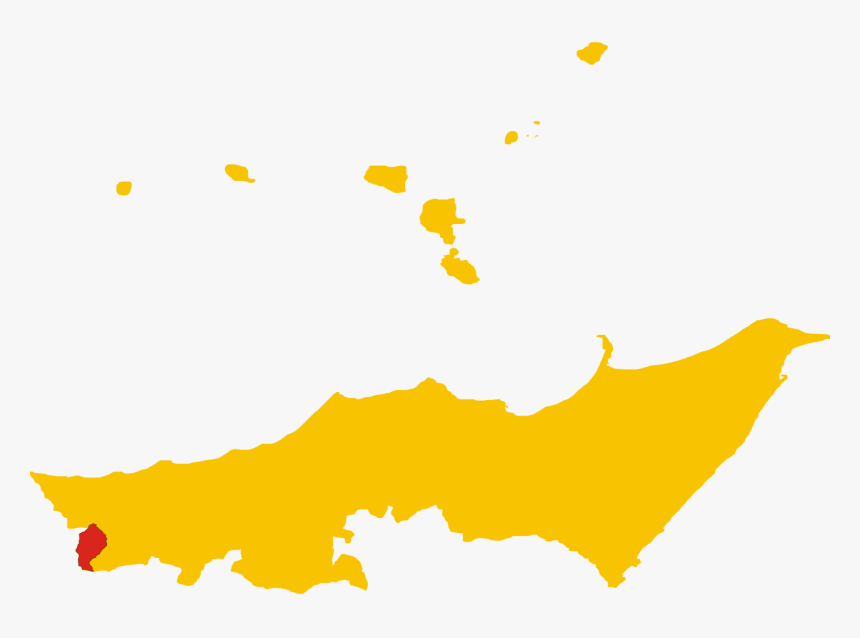 Furnari Sicily Map, HD Png Download