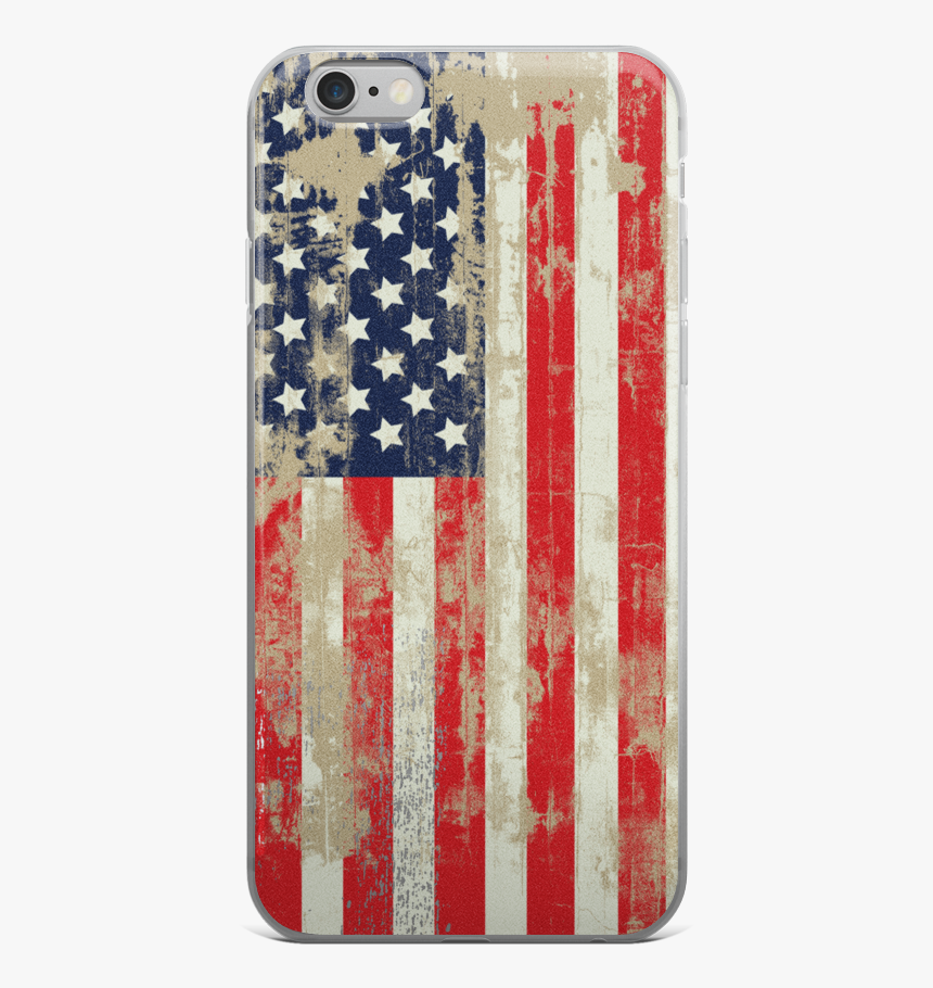 Distressed American Flag Apple Iphone 6/6s Case - Mobile Phone Case, HD Png Download