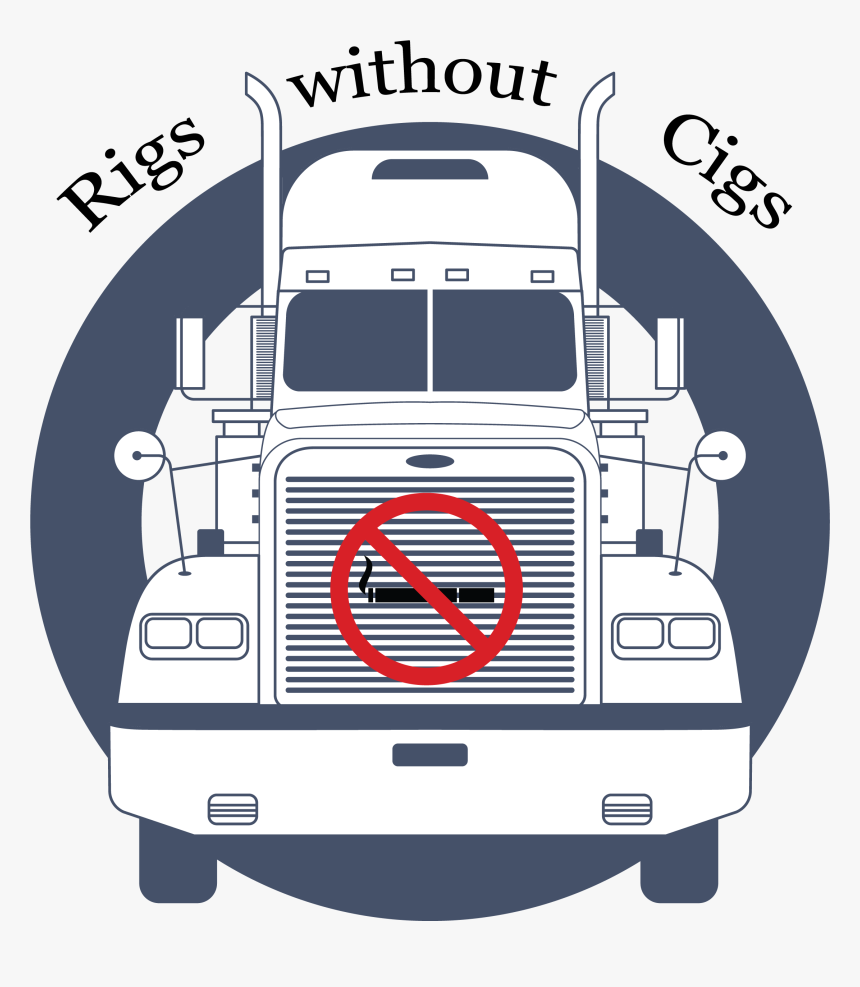 All Semi-truck Drivers And Others In The Trucking Industry - Vector Illustration Logo Truck Vector, HD Png Download