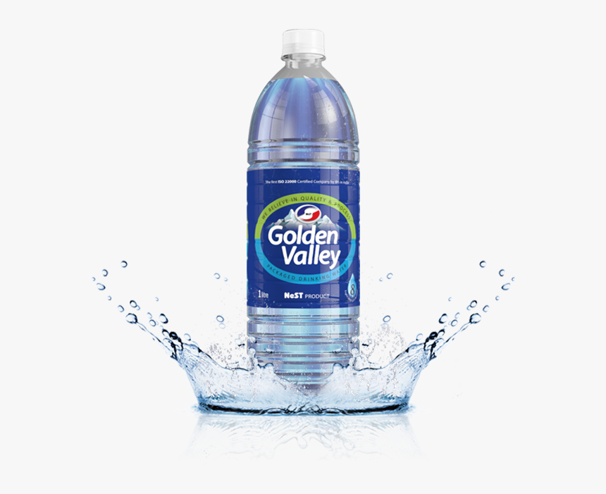 Golden Valley Drinking Water - Plastic Bottle, HD Png Download