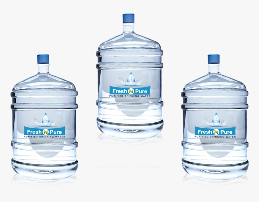 Water Purified Bottled Bottles Mineral Free Download - Agora Su, HD Png Download