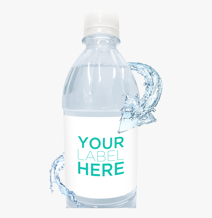 Custom Labeled Bottle - Paradise Water Bottle, HD Png Download
