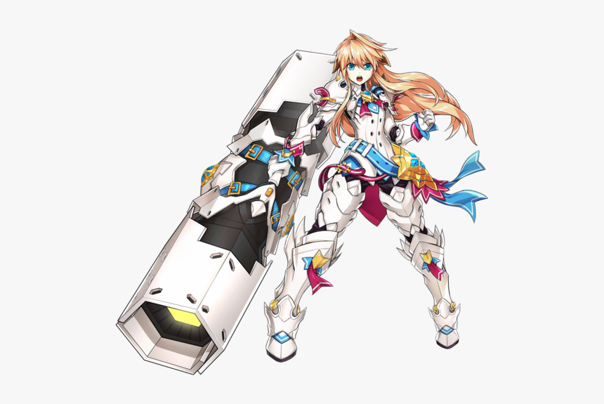 Iron Paladin Right - Elsword Chung Iron Paladin, HD Png Download