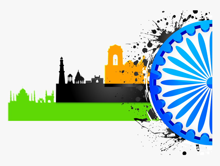 Beautiful Happy Independence Day, HD Png Download