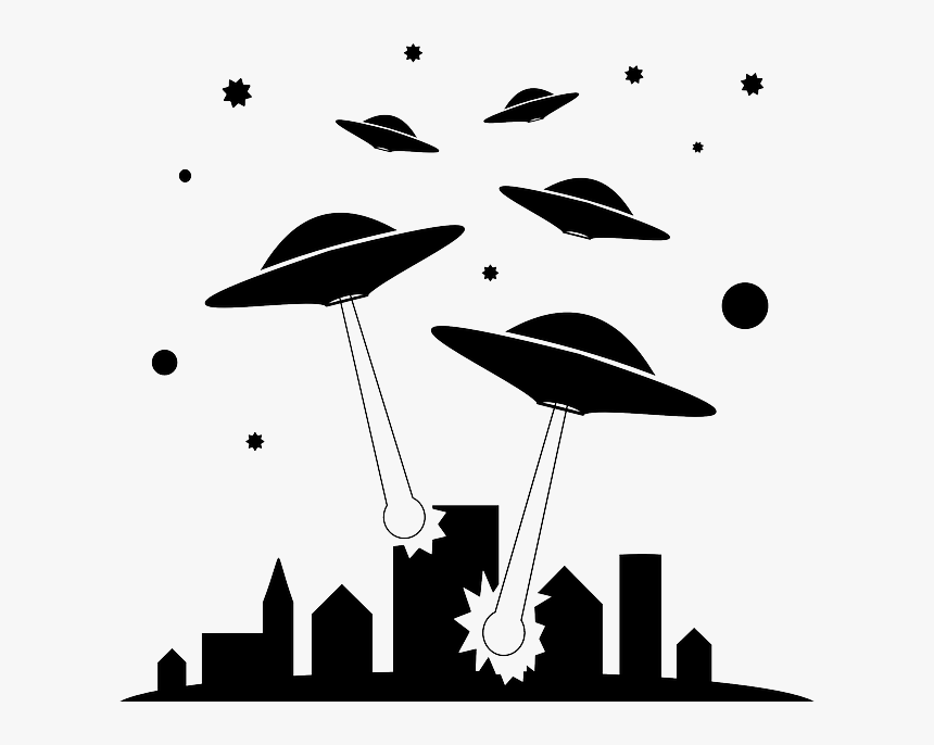 Free Image On Pixabay - Alien Invasion Clipart, HD Png Download