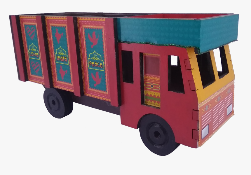 Indian Truck - Cutlery Holder - Truck, HD Png Download