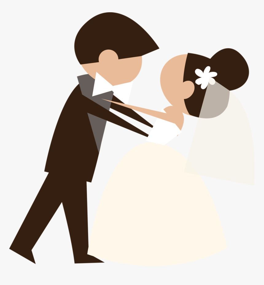Casamento Couple Clipart, Wedding Doll, Wedding Album, - Husband And Wife Live, HD Png Download