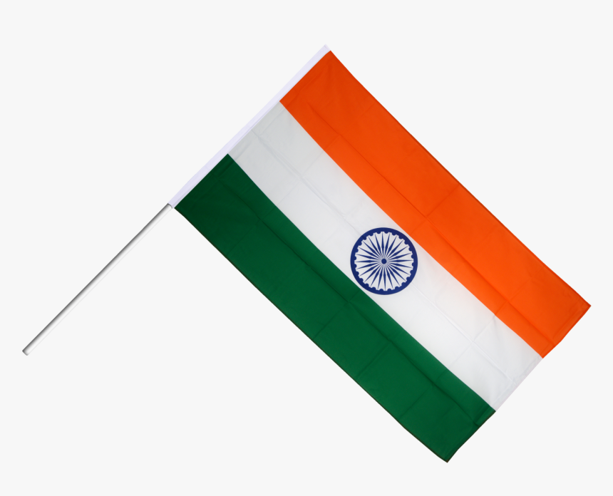 India Hand Waving Flag - India National Flag Png, Transparent Png