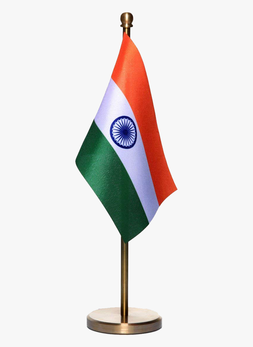 Indian Flag Png Free Pic - Indian Flag With Pole Png, Transparent Png