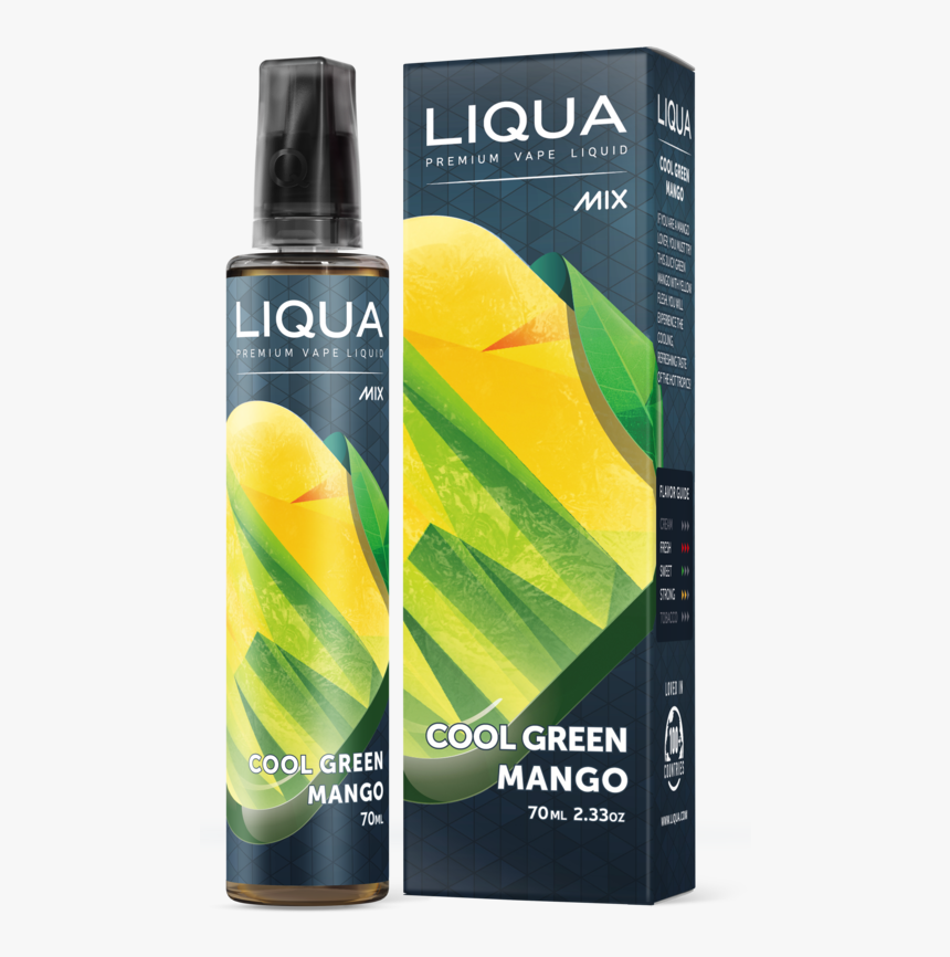 Liqua Mix Cool Green Mango, HD Png Download