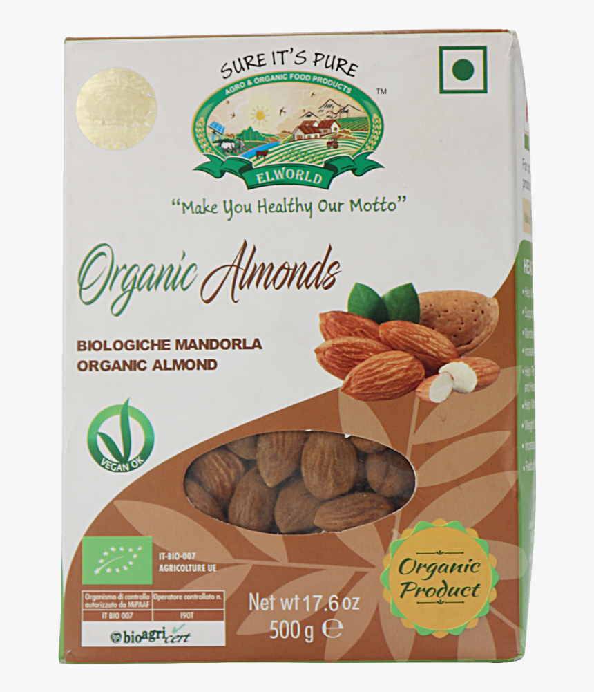 Almonds Badam- 500 Gm - Soul Cake, HD Png Download