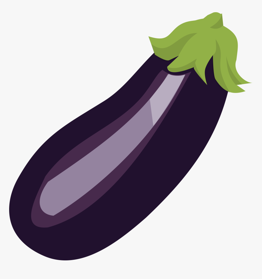 Eggplant Clipart 1 - Eggplant Clipart, HD Png Download