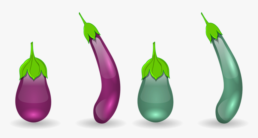 Brinjal, Egg Plant, Vegetable, Purple, Eggplant - Eggplant, HD Png Download