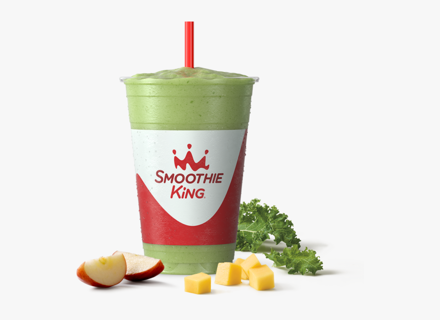 Sk Wellness Vegan Mango Kale With Ingredients - Smoothie King Smoothie, HD Png Download