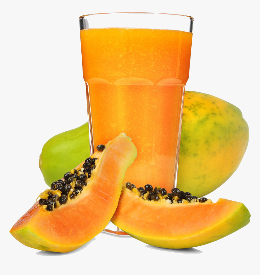 Orange Juice Smoothie Papaya Mango - Papaya Fresh Juice Png, Transparent Png
