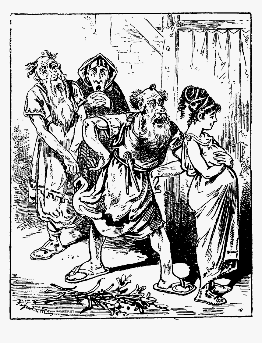 Joseph Étant Soupçonneux, Marie Dit - Vie De Jesus Leo Taxil, HD Png Download